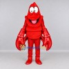 Custom Red and Orange Lobster Character Mascot Costume Adult Full Body Suit for Ocean Events