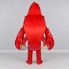 Custom Red and Orange Lobster Character Mascot Costume Adult Full Body Suit for Ocean Events