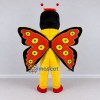 Custom Yellow Red and Black Butterfly Character Mascot Costume Adult Full Body Suit for Garden Events Custom Yellow Red and Black Butterfly Character Mascot Costume Adult Full Body Suit for Garden Events