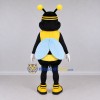 Custom Yellow and Black Bee Character with a Headband Mascot Costume Adult Full Body Suit for Garden Events Custom Yellow and Black Bee Character with a Headband Mascot Costume Adult Full Body Suit for Garden Events