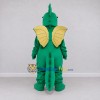 Custom Green and Yellow Winged Dragon Character with Sunglasses Mascot Costume Adult Full Body Suit for Theme Parties Custom Green and Yellow Winged Dragon Character with Sunglasses Mascot Costume Adult Full Body Suit for Theme Parties