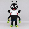 Custom Black Red and White Ladybug Character in a T-Shirt Mascot Costume Adult Full Body Suit for Garden Events Custom Black Red and White Ladybug Character in a T-Shirt Mascot Costume Adult Full Body Suit for Garden Events