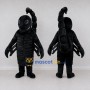Custom Black and Gray Scorpion Character Mascot Costume Adult Full Body Suit for Wildlife Events