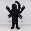 Custom Black and Gray Scorpion Character Mascot Costume Adult Full Body Suit for Wildlife Events Custom Black and Gray Scorpion Character Mascot Costume Adult Full Body Suit for Wildlife Events