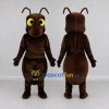 Custom Brown and Yellow Ant Character Mascot Costume Adult Full Body Suit for Garden Events Custom Brown and Yellow Ant Character Mascot Costume Adult Full Body Suit for Garden Events