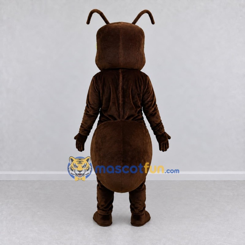 Custom Brown and Yellow Ant Character Mascot Costume Adult Full Body Suit for Garden Events Custom Brown and Yellow Ant Character Mascot Costume Adult Full Body Suit for Garden Events