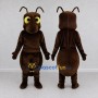 Custom Brown and Yellow Ant Character Mascot Costume Adult Full Body Suit for Garden Events