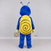 Custom Blue and Yellow Snail Character Mascot Costume Adult Full Body Suit for Garden Events Custom Blue and Yellow Snail Character Mascot Costume Adult Full Body Suit for Garden Events