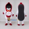 Custom Red and White Clown Sneaker Character Mascot Costume Adult Full Body Suit for Theme Parties Custom Red and White Clown Sneaker Character Mascot Costume Adult Full Body Suit for Theme Parties