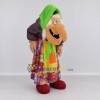 Custom Green and Multicolor Witch Character in a Headscarf Mascot Costume Adult Full Body Suit for Theme Parties Custom Green and Multicolor Witch Character in a Headscarf Mascot Costume Adult Full Body Suit for Theme Parties
