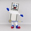Custom Gray and White Banknote Bundle Character Mascot Costume Adult Full Body Suit for Community Events Custom Gray and White Banknote Bundle Character Mascot Costume Adult Full Body Suit for Community Events