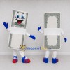 Custom Gray and White Banknote Bundle Character Mascot Costume Adult Full Body Suit for Community Events Custom Gray and White Banknote Bundle Character Mascot Costume Adult Full Body Suit for Community Events