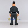 Custom Gray and Black Police Officer Character Mascot Costume Adult Full Body Suit for Community Events Custom Gray and Black Police Officer Character Mascot Costume Adult Full Body Suit for Community Events